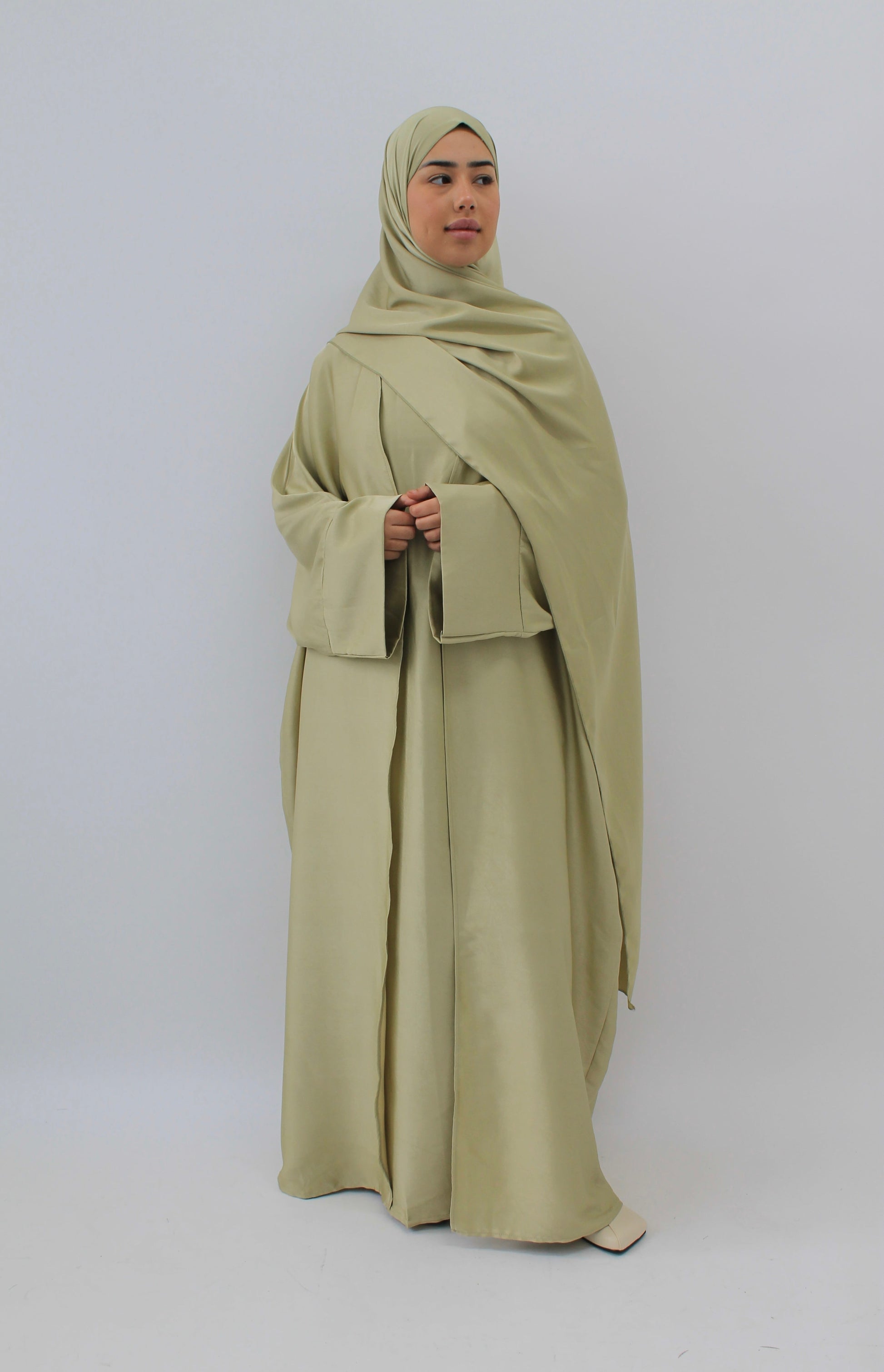 ABAYA SET LUMA Marron