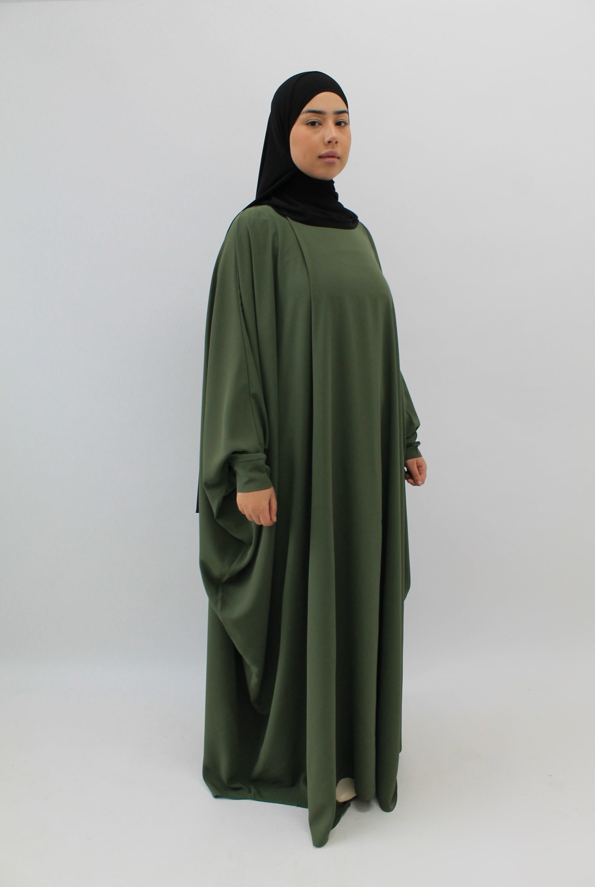 LA ABAYA QAMAR Kaki