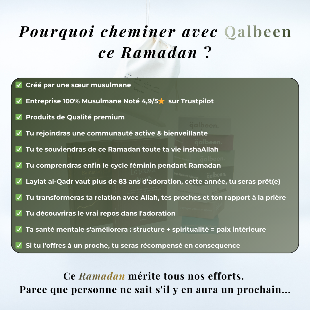 Ramadan Planner Qalbeen : 2026