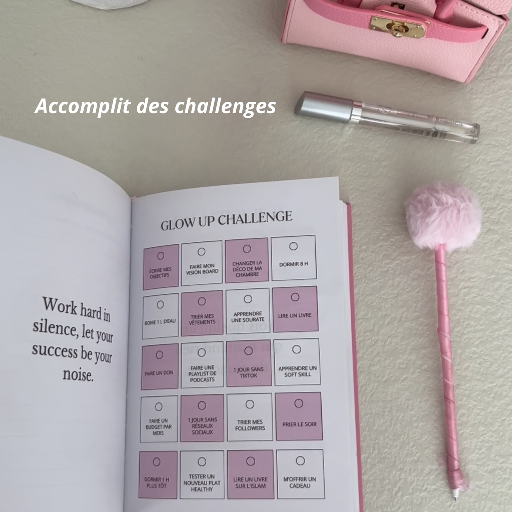 Livre "Glow Up" – Mon Compagnon Spirituel pour le Ramadan