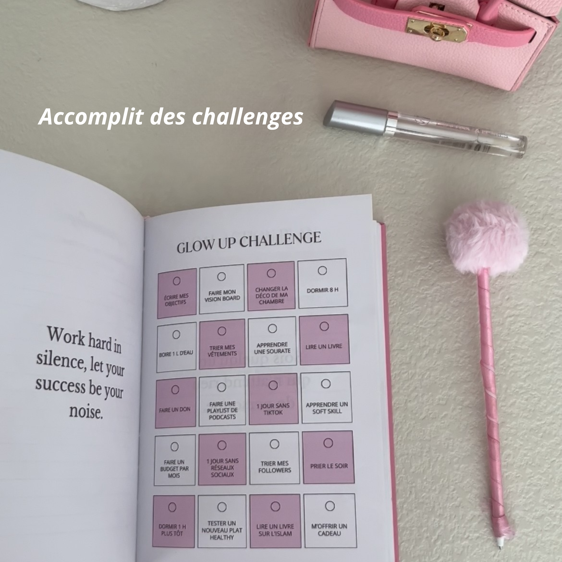 Livre "Glow Up" – Mon Compagnon Spirituel pour le Ramadan