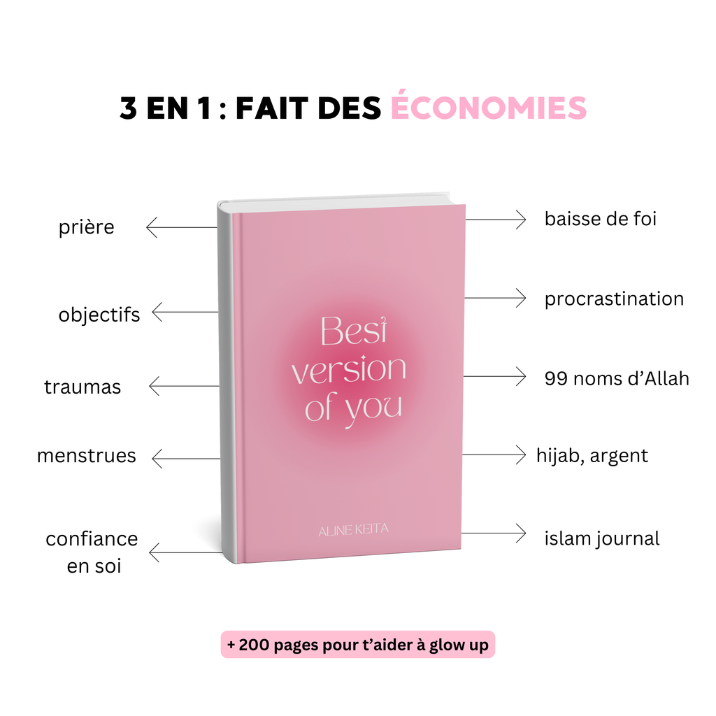 Livre "Glow Up" – Mon Compagnon Spirituel pour le Ramadan