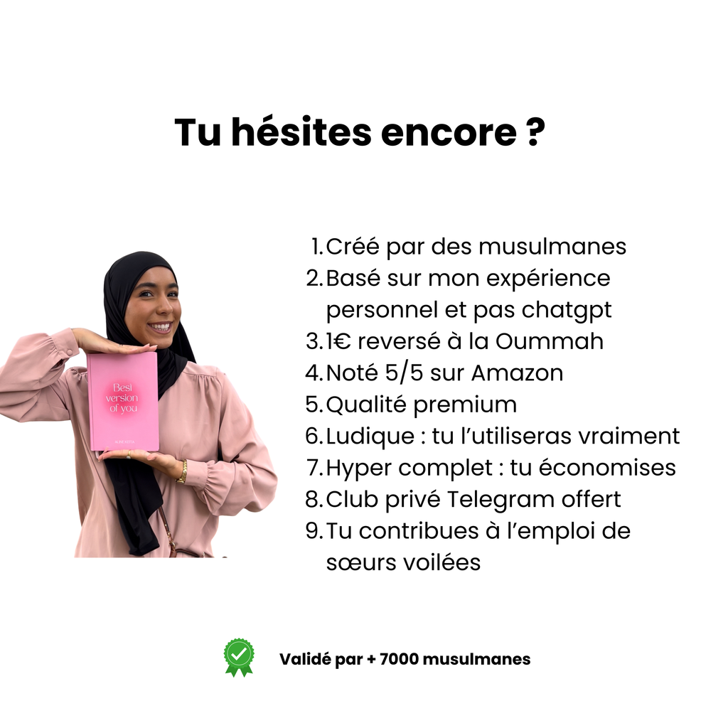 Livre "Glow Up" – Mon Compagnon Spirituel pour le Ramadan