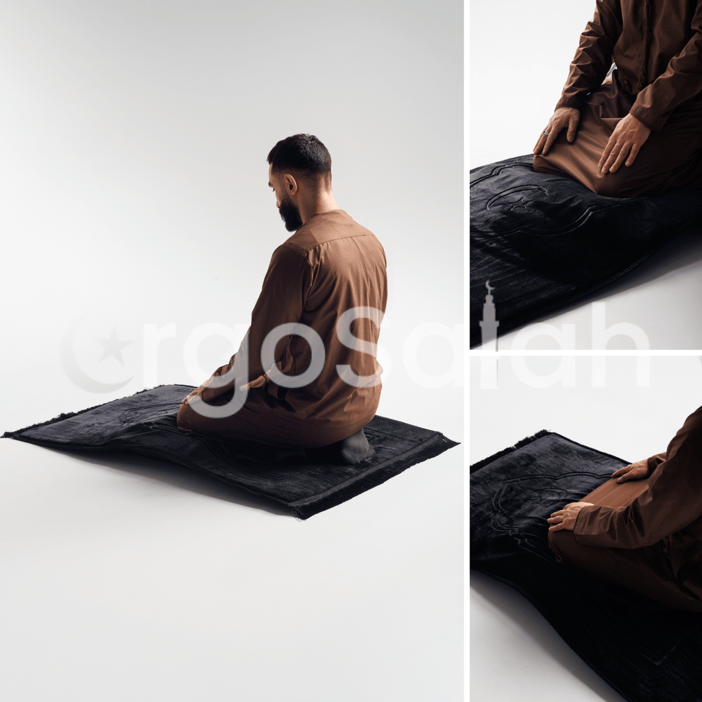 ErgoSalah® 2.0 – Tapis de Prière Ergonomique