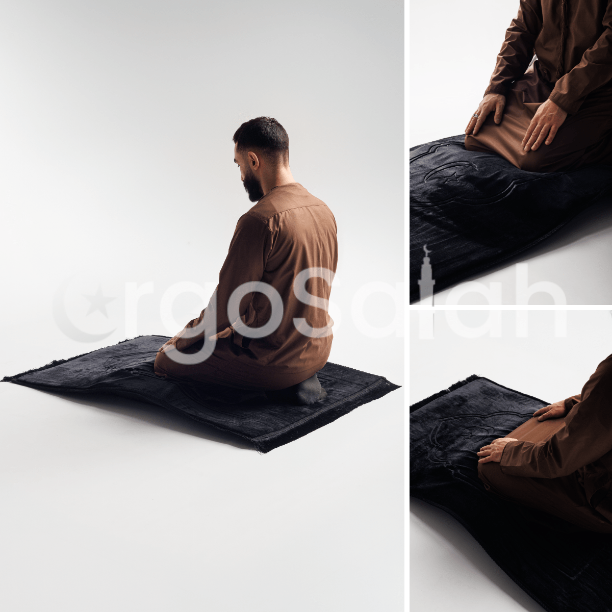 ErgoSalah® 2.0 – Tapis de Prière Ergonomique