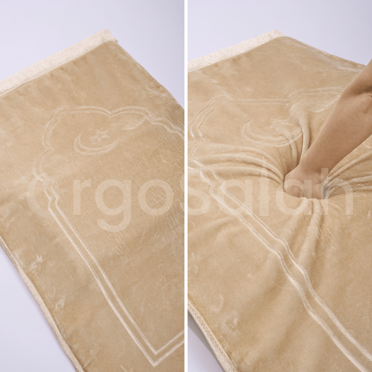 ErgoSalah® 2.0 – Tapis de Prière Ergonomique